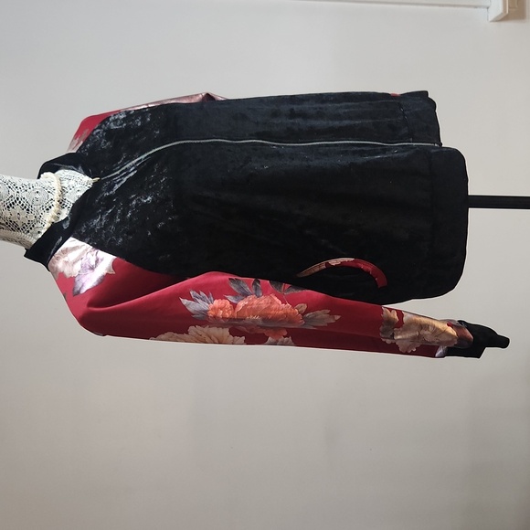 [L] ELOGES velour sweater - bomber - Picture 2 of 6